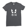 Meow Ladies Fitted T-Shirt