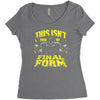 this isn't even my final form 1 Women's Triblend Scoop T-shirt