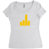 antisocial Women's Triblend Scoop T-shirt