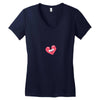 Broken Heart Women's V-Neck T-Shirt