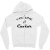 cocaine &amp; caviar t shirt top tee tshirt hipster wasted swag dope and h Zipper Hoodie