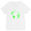 Earth Themed Funny V-Neck Tee