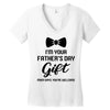 I'm Your Father's Day Gift  Says You're Welcome Baby Boy Women's V-Neck T-Shirt