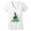 platform in the clouds Women's V-Neck T-Shirt