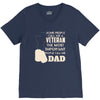 veteran dad 2 V-Neck Tee