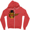 animal teacher Zipper Hoodie