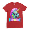 fortnite unicorn Ladies Fitted T-Shirt