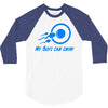 my boys can swim 3/4 Sleeve Shirt