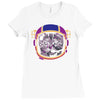 space cat Ladies Fitted T-Shirt