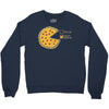 pizza pie chart Crewneck Sweatshirt