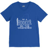 i'm a hooker on the weekends V-Neck Tee