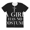 a girl has no costume All Over Women's T-shirt