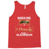 march  girl is a perfect combination of princess and warrior Tank Top