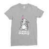 bunny anxiety Ladies Fitted T-Shirt