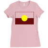australian aboriginal Ladies Fitted T-Shirt