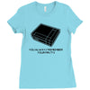 you always remember your first video arcade game gamer geek tee shirt Ladies Fitted T-Shirt