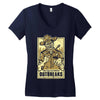 prevent outbreaks Women's V-Neck T-Shirt