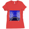 Winter (f76) Ladies Fitted T-Shirt