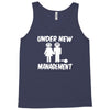 under new management stag night wedding mens Tank Top