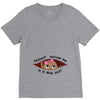 May Peeking Out Baby Girl V-Neck Tee