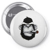 monkey Pin-back button
