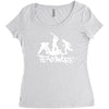 teamwork   mens funny Women's Triblend Scoop T-shirt