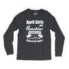 April Girls Are Sunshine Mixed With A Little Hurricane Long Sleeve Shirts
