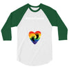 Worth The Wait Baby Foot 3/4 Sleeve Shirt