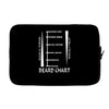 beard length chart Laptop sleeve