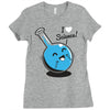 i heart science Ladies Fitted T-Shirt