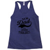 New Dad 2018 Rokie Dept. Racerback Tank
