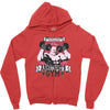 armstrong's gym Zipper Hoodie