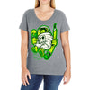 astronot Ladies Curvy T-Shirt