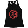 pi day logo Racerback Tank
