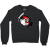 samurai jack and aku yin yang Crewneck Sweatshirt