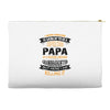 Super Cool Papa Of A Freaking Awesome Granddaughter Accessory Pouches