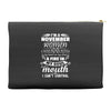 I Am A November Women Accessory Pouches