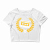 cassette taps Crop Top