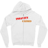 insanity instructor Zipper Hoodie
