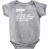 definition of a geek Baby Onesie