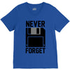 never forget floppy disk V-Neck Tee