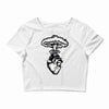 heart and nuclear explosion Crop Top