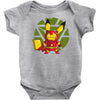 iron pika Baby Onesie