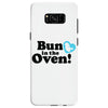 Bun in the Oven with Heart Baby Boy Samsung Galaxy S8
