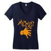 midnight oil Women's V-Neck T-Shirt