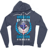 American by Birth Christian By the Grace of God Zipper Hoodie