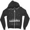 stars Zipper Hoodie
