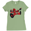 mega pool Ladies Fitted T-Shirt