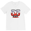 red crabby V-Neck Tee