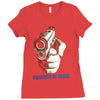partner's in crime black funny Ladies Fitted T-Shirt